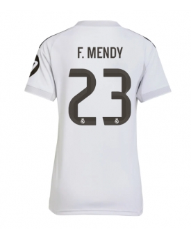 Billige Fotballdrakt Real Madrid Ferland Mendy #23 Replika Hjemmedrakt Dame 2025-26 Kortermet Billige Fotballdrakt Real Madrid Ferland Mendy #23 Replika Hjemmedrakt Dame 2025-26 Kortermet